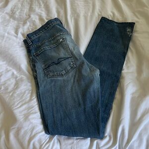 7 Men’s Rhigby Distressed